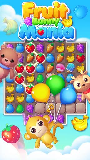Fruit Bunny Mania - Gameplay image of android game