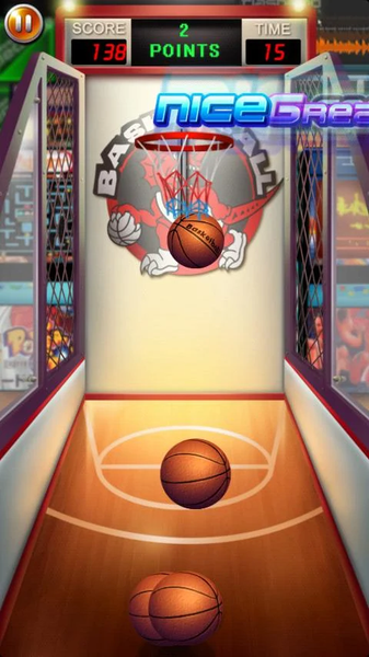 Pocket Basketball - Gameplay image of android game