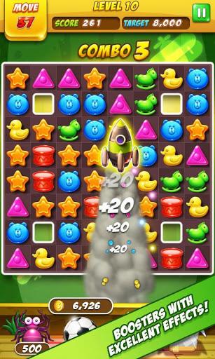 Toy Crush - Gameplay image of android game