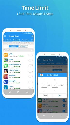 Screen Time - Image screenshot of android app