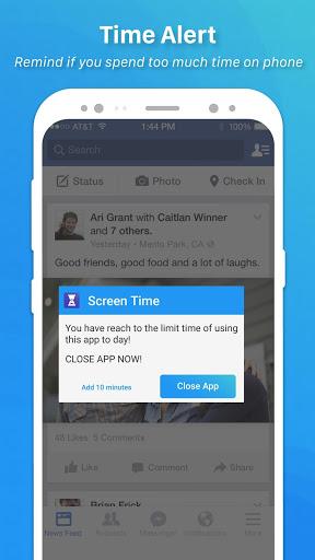 Screen Time - Image screenshot of android app
