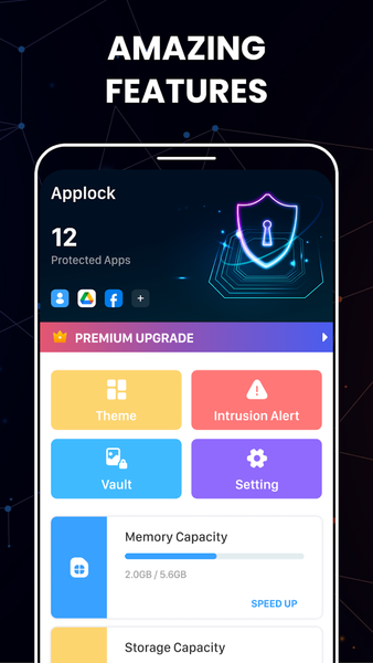 Smart Applock: Protect Privacy - عکس برنامه موبایلی اندروید