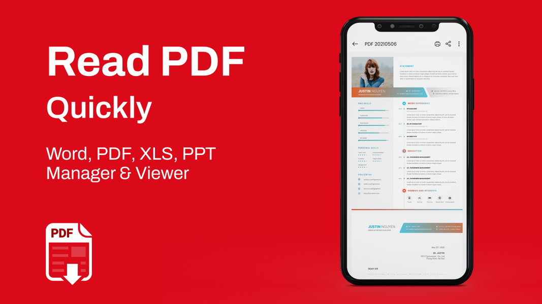 Office Reader: PDF, Doc, Excel - Image screenshot of android app