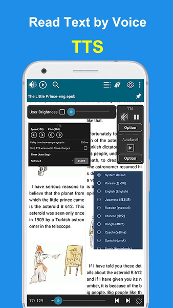 EasyViewer-epub,Comic,Text,PDF - عکس برنامه موبایلی اندروید