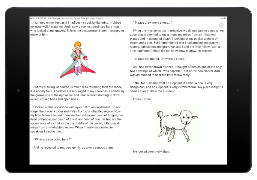 EasyViewer-epub,Comic,Text,PDF - عکس برنامه موبایلی اندروید