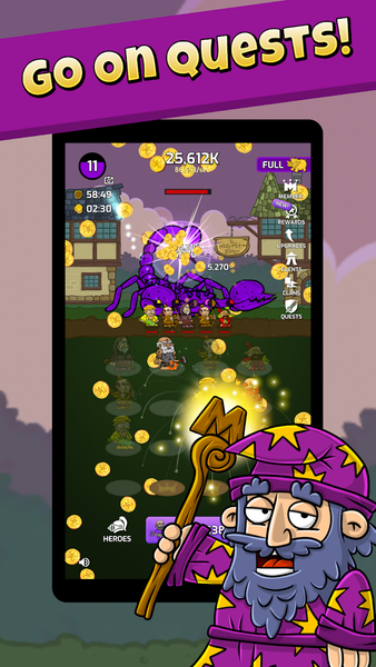 Merge Wars: Fun Idle Game Inc - عکس بازی موبایلی اندروید