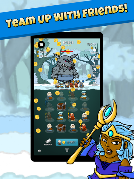 Merge Wars: Fun Idle Game Inc - عکس بازی موبایلی اندروید