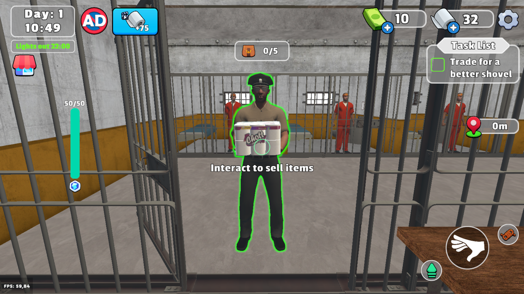 Prison Breakout: Escape Route - Gameplay image of android game