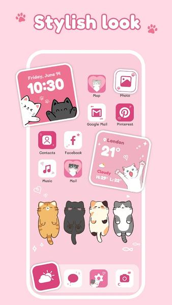 Theme 4K: Cool Themes, Trendy - Image screenshot of android app