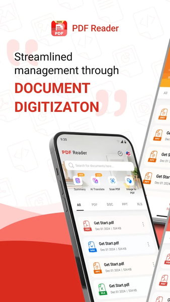 PDF Reader & Doc Translator - Image screenshot of android app