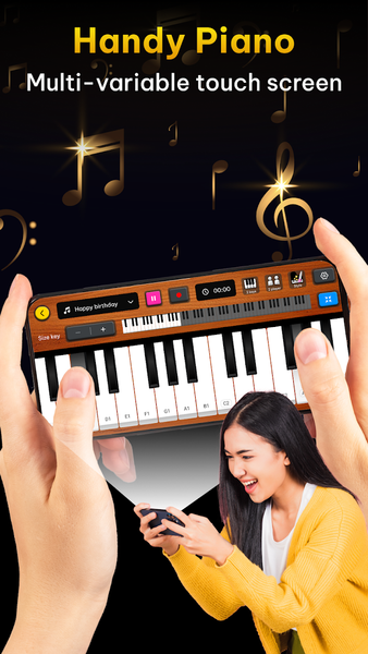 Piano Learn - Real Keyboard - Image screenshot of android app