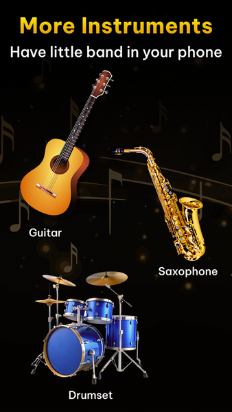 Piano Learn - Real Keyboard - عکس برنامه موبایلی اندروید