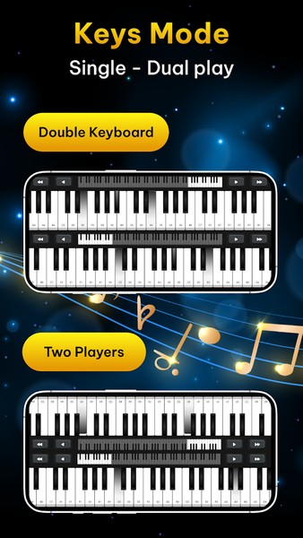 Piano Learn - Real Keyboard - عکس برنامه موبایلی اندروید