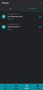 Ez QR Code Reader & Barcode Sc - Image screenshot of android app