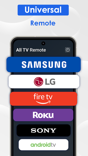 Universal TV Remote Control - Image screenshot of android app