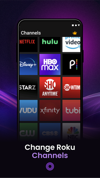 Remote Control for RokuTV - Image screenshot of android app
