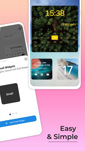 Widgets iOS ۱۶ - عکس برنامه موبایلی اندروید