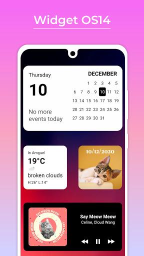 Widgets iOS 16 - Image screenshot of android app