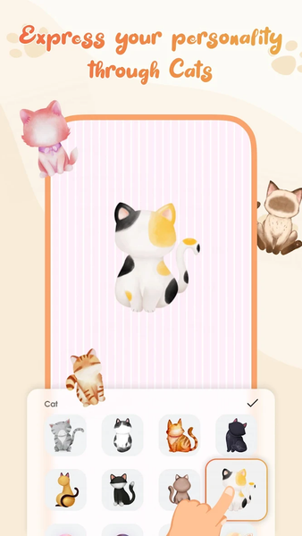 Cat Language Wallpaper - Image screenshot of android app