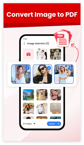 Image to PDF: PDF Converter - عکس برنامه موبایلی اندروید