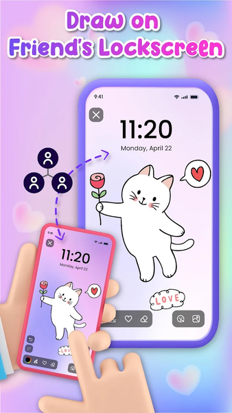 Lockscreen Drawing - Image screenshot of android app