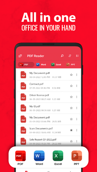 PDF Reader – PDF Viewer - عکس برنامه موبایلی اندروید