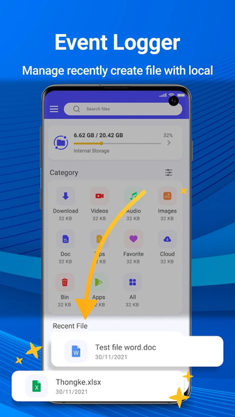 Smart File Manager & Tools - عکس برنامه موبایلی اندروید