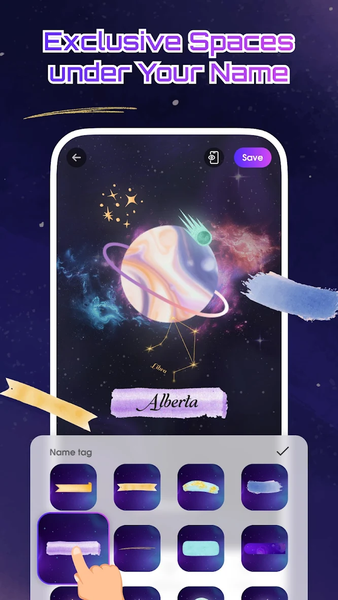 Space Language Wallpaper - عکس برنامه موبایلی اندروید
