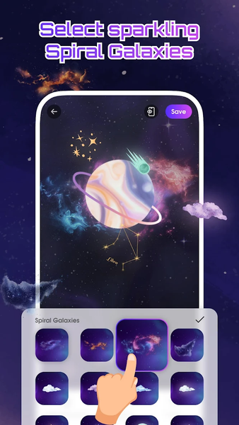 Space Language Wallpaper - عکس برنامه موبایلی اندروید