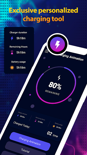 Color Charging - Battery Anim - Image screenshot of android app