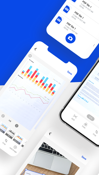 PDF Scanner: Scan to PDF, OCR - عکس برنامه موبایلی اندروید