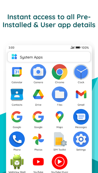 App Manager - Find APK Details - عکس برنامه موبایلی اندروید