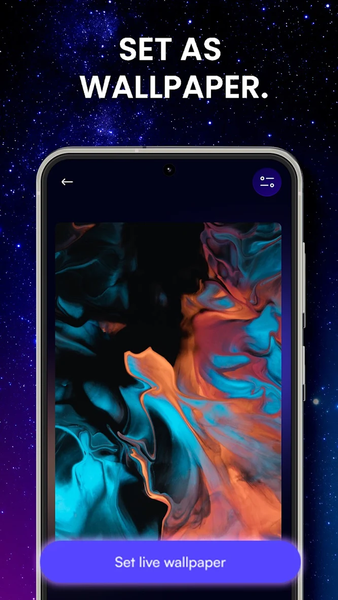 Magic Fluid: ۴D Live Wallpaper - عکس برنامه موبایلی اندروید