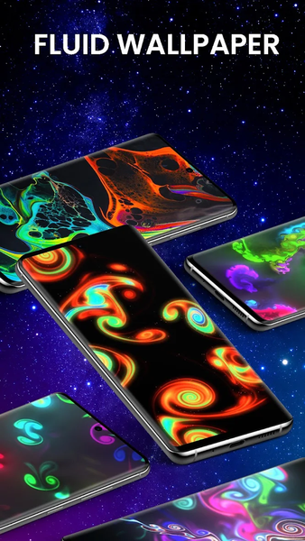 Magic Fluid: ۴D Live Wallpaper - عکس برنامه موبایلی اندروید