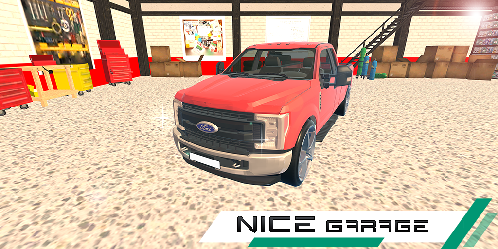 F250 Drift Car Simulator - Gameplay image of android game