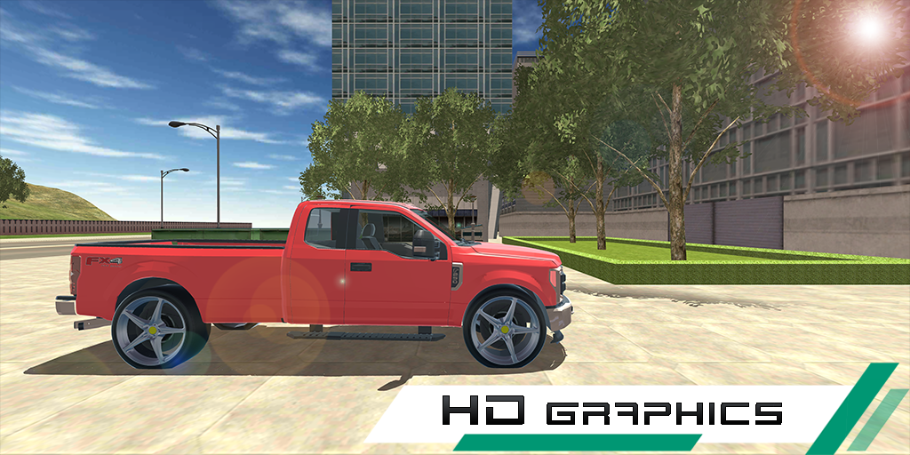 F250 Drift Car Simulator - Gameplay image of android game