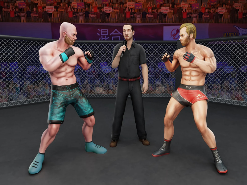 Martial Arts: Combat Fighting - Gameplay image of android game