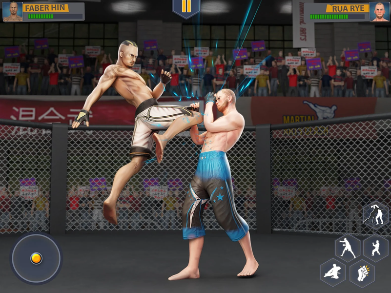Martial Arts: Combat Fighting - Gameplay image of android game