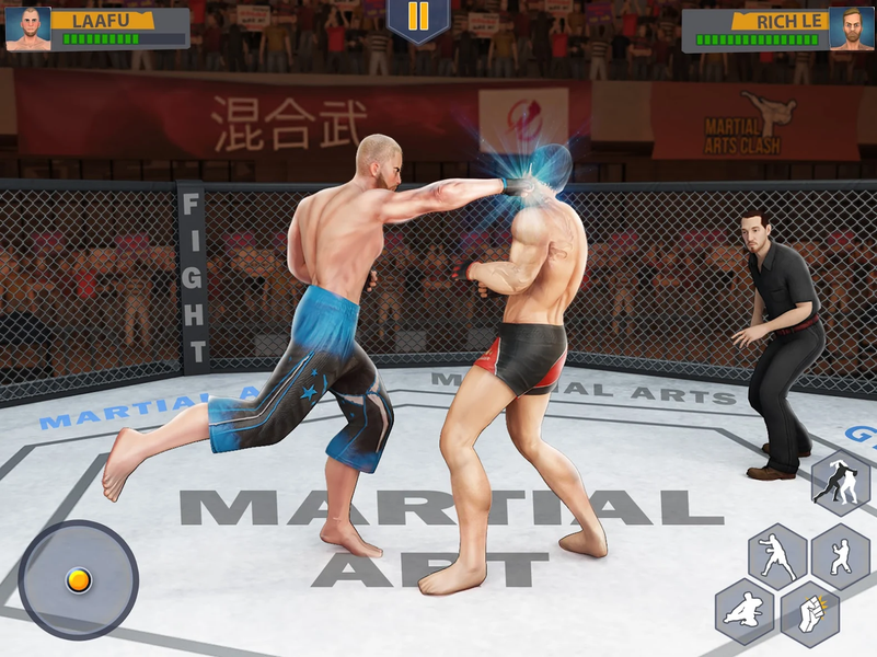 Martial Arts: Combat Fighting - Gameplay image of android game