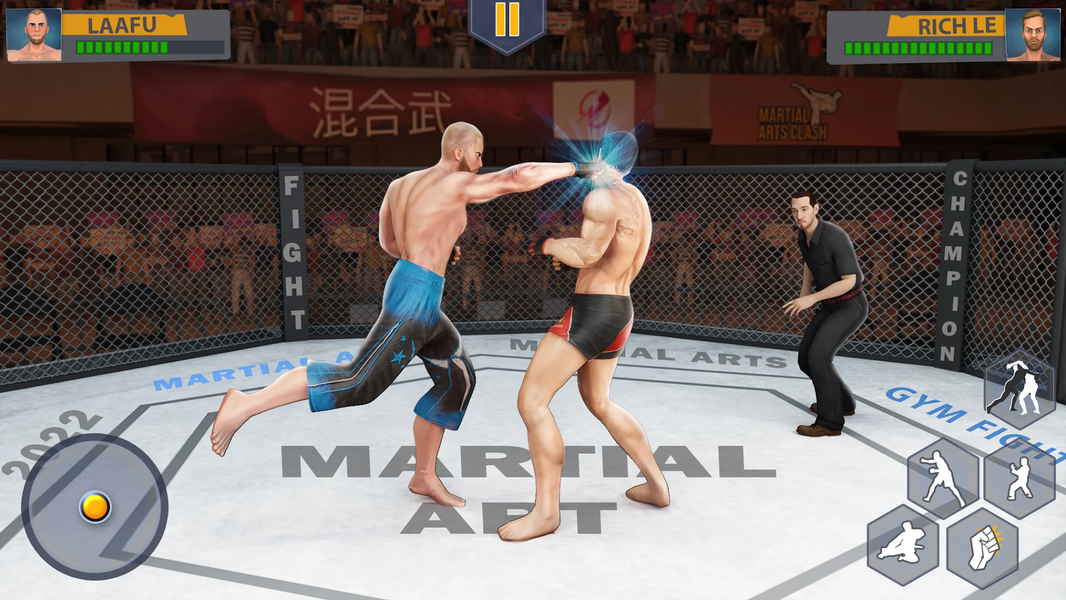 Martial Arts: Fighting Games - Gameplay image of android game