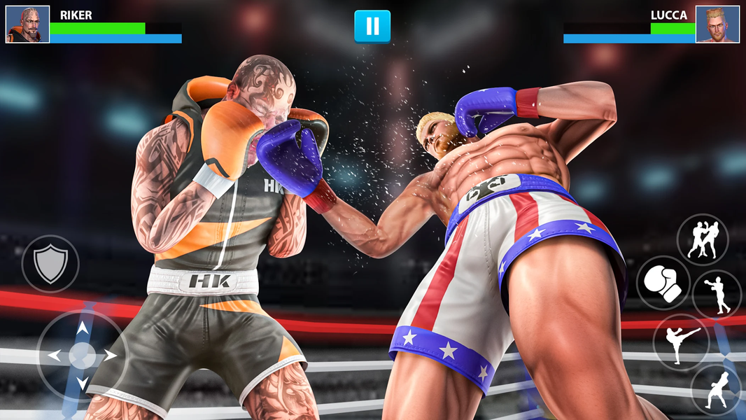 Punch Boxing Game: Ninja Fight - Gameplay image of android game
