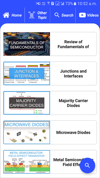 Semiconductor Device - Image screenshot of android app