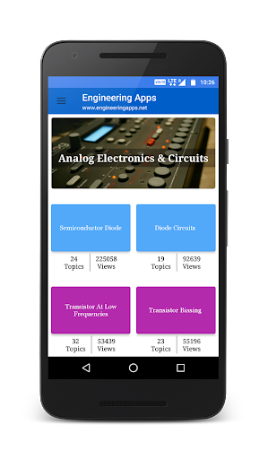 Analog Electronics - Image screenshot of android app