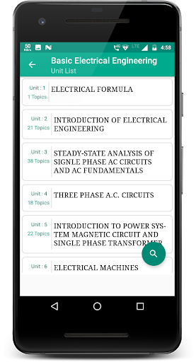 Basic Electrical Engineering - Image screenshot of android app