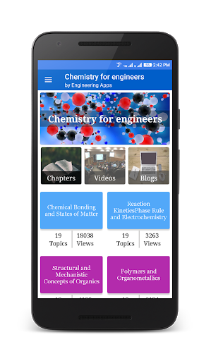 ENGINEERING CHEMISTRY - Image screenshot of android app