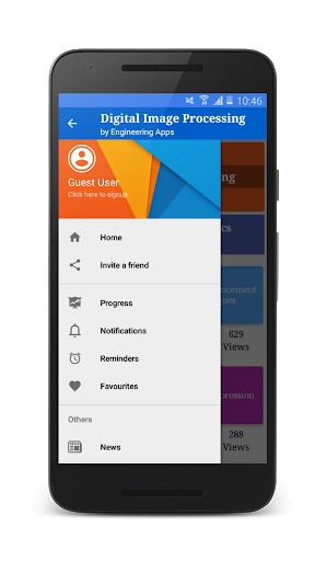 Digital Image Processing - Image screenshot of android app