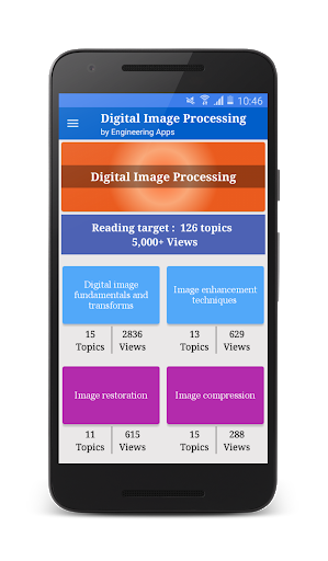 Digital Image Processing - Image screenshot of android app