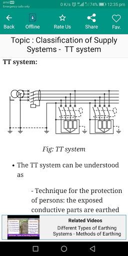 Electrical System Design - Image screenshot of android app