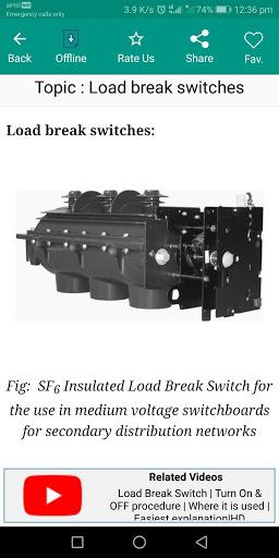 Electrical System Design - Image screenshot of android app