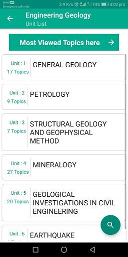 Engineering Geology - عکس برنامه موبایلی اندروید